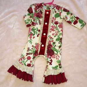 RicRac and Ruffles romper